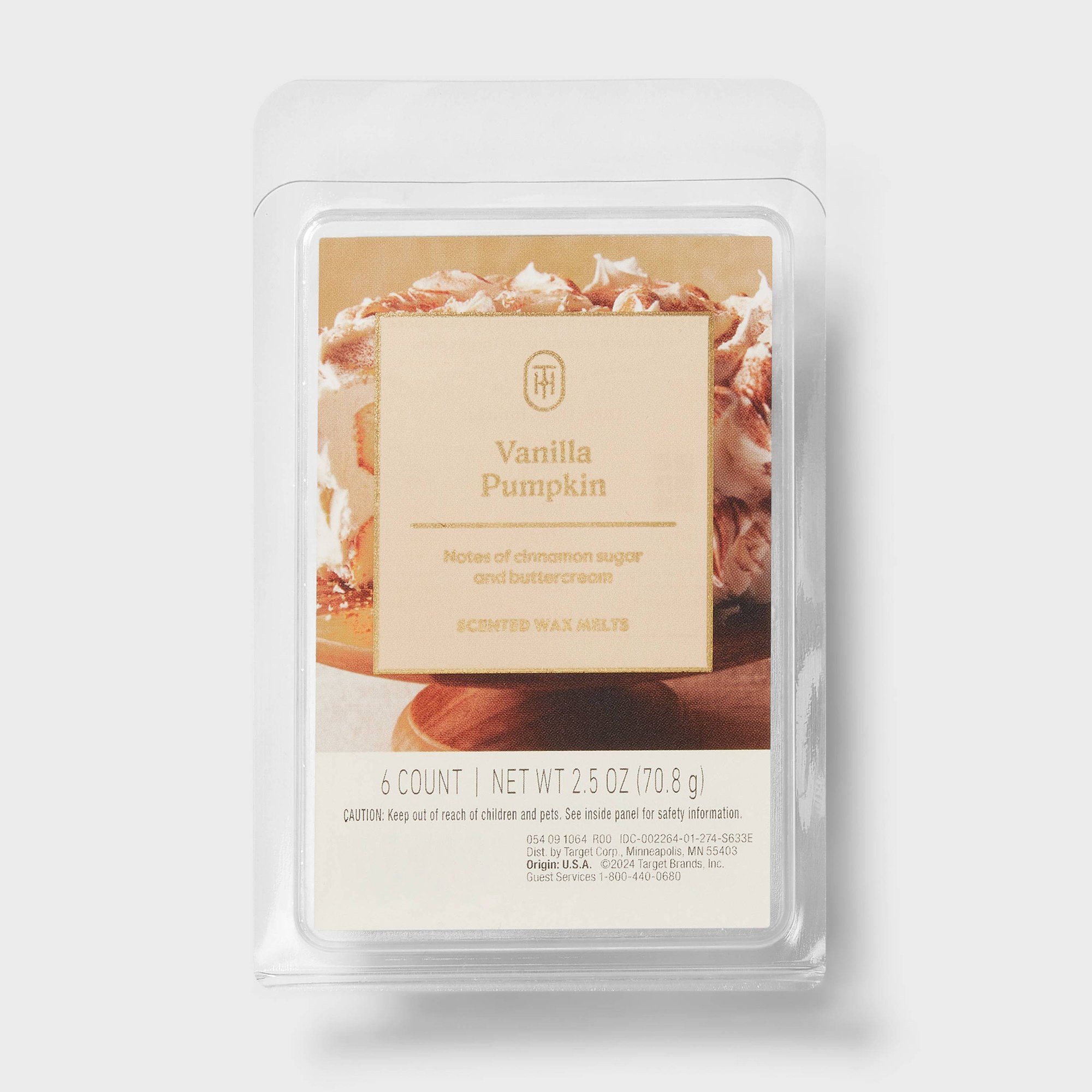Home Fragrance Wax Melts - Lilin Aromaterapi Beraroma Vanilla Pumpkin 12ct