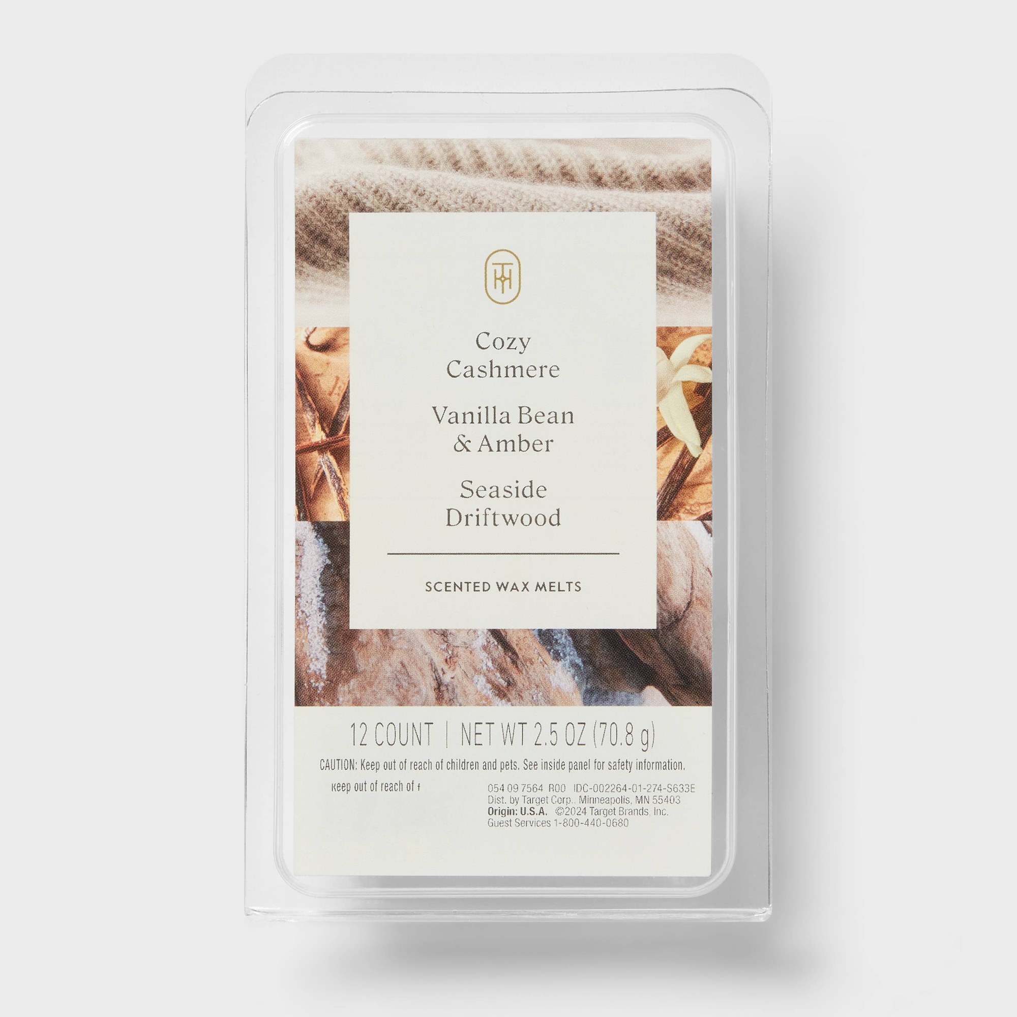 Home Fragrance Vanilla Cashmere - Lilin Aromaterapi 24ct Vanilla Amber Cashmere