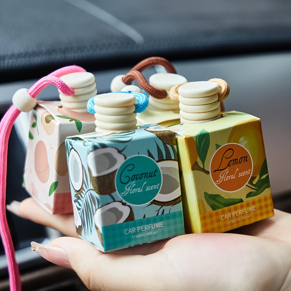 Home Fragrance Logo - Penyegar Udara Mobil, Aroma Tahan Lama,
