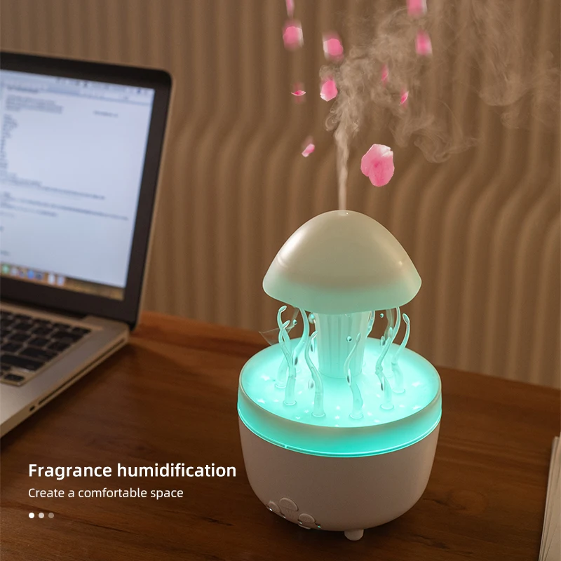 Home Fragrance Device - Mesin Aromaterapi Tetesan Air Rumput Laut