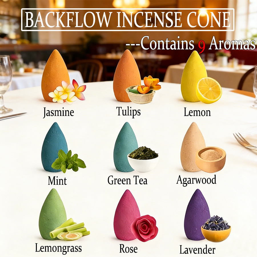 Home Fragrance Vanilla Cashmere - Kerucut Dupa Alami Berkualitas Tinggi, Tersedia