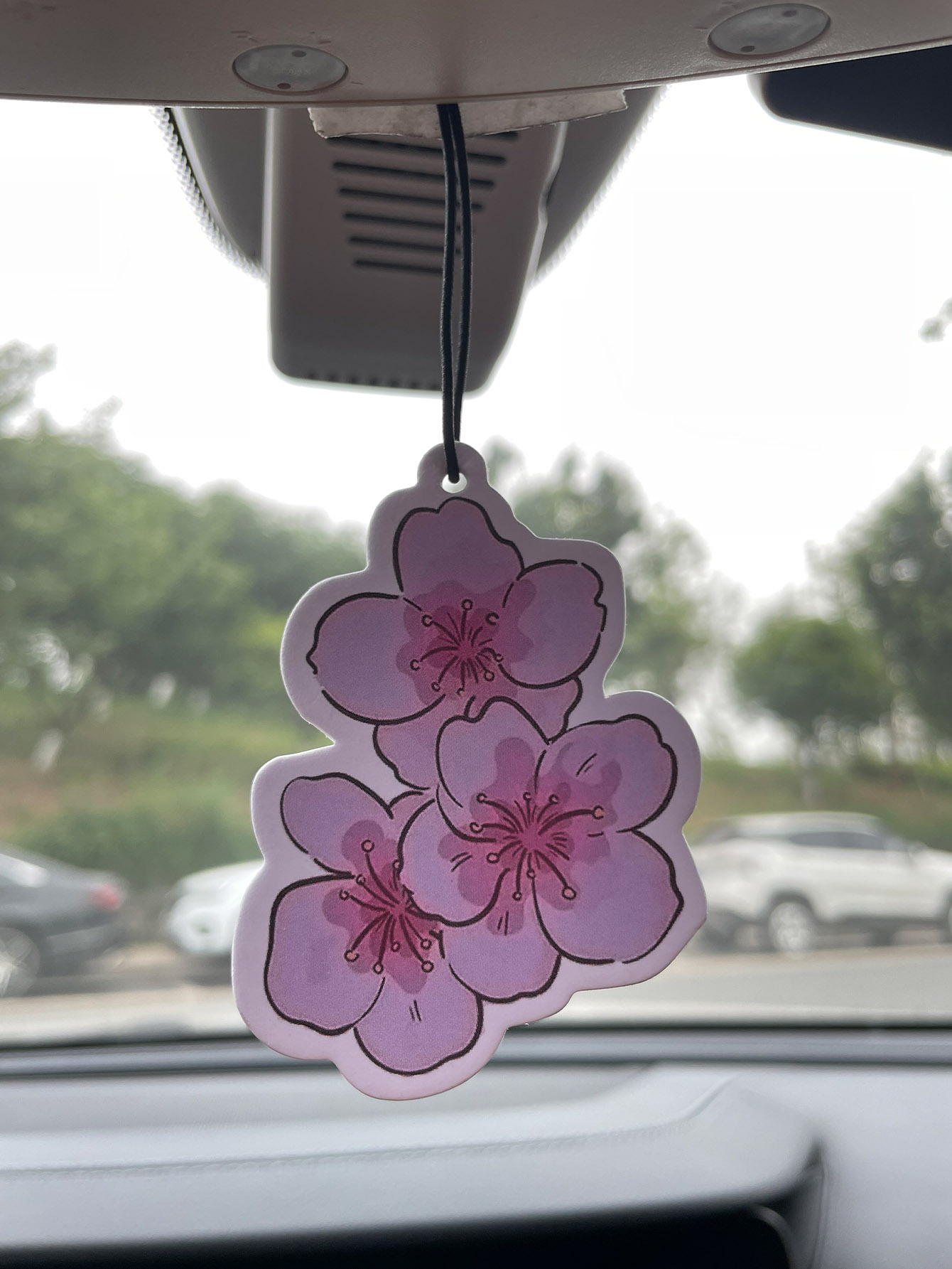 Home Fragrance Logo - Sakura/Freesia Pewangi Mobil Segar Lima Bintang
