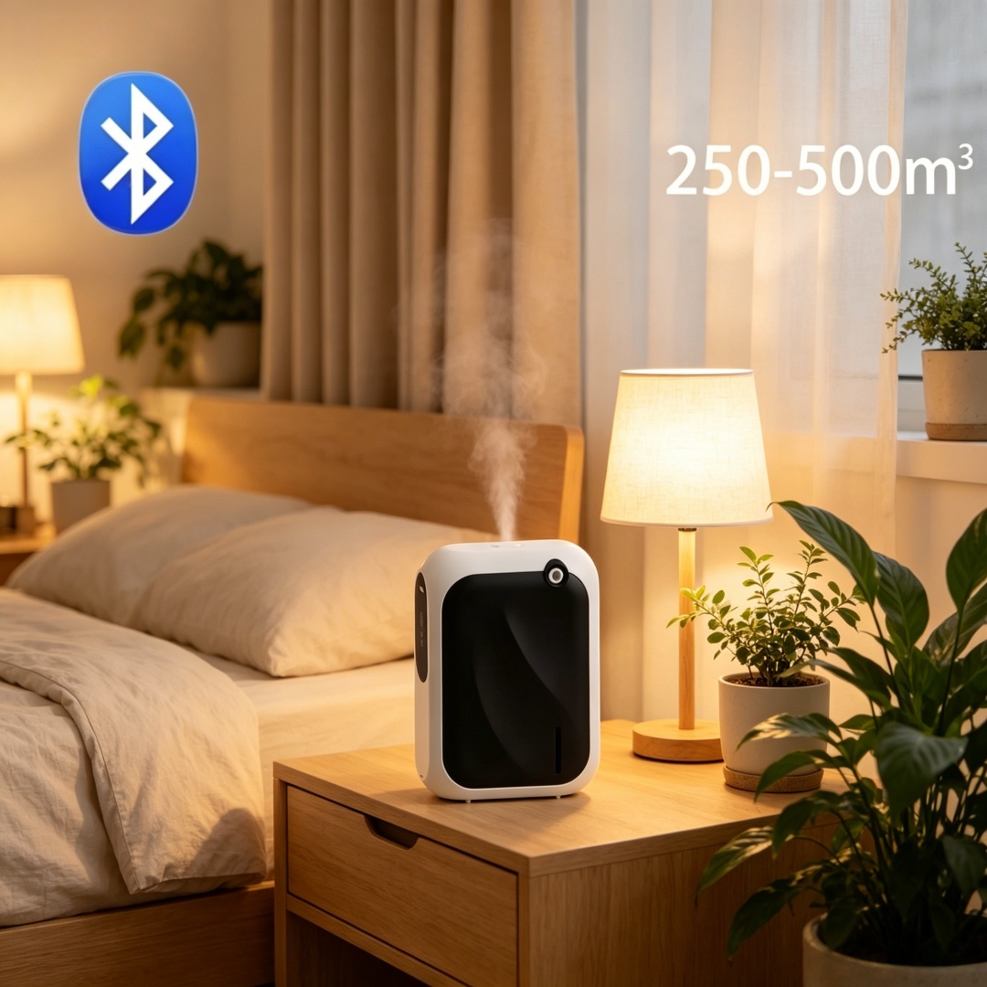 Home Fragrance Device - JQNING Diffuser Aroma Pintar Bluetooth Pengharum
