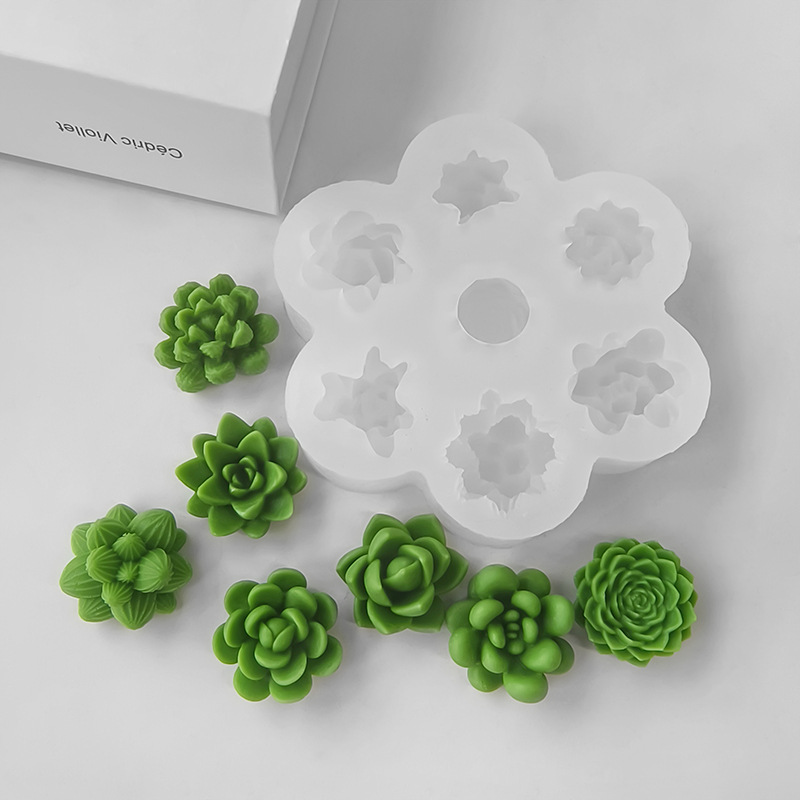 Cetakan Silikon Kaktus Sukulen - Home Fragrance Rituals ulasan dan harga