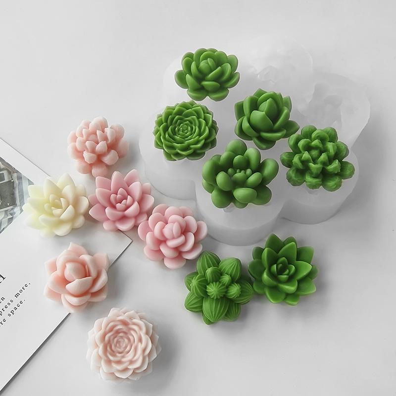 Cetakan Silikon Kaktus Sukulen - Home Fragrance Rituals ulasan dan harga
