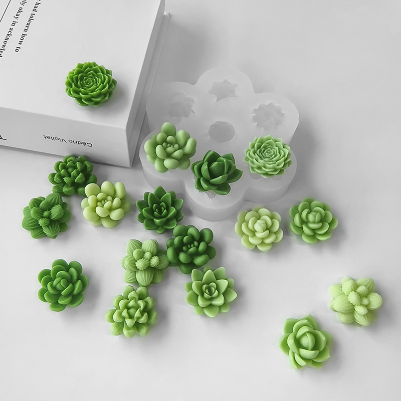 Cetakan Silikon Kaktus Sukulen - Home Fragrance Rituals ulasan dan harga
