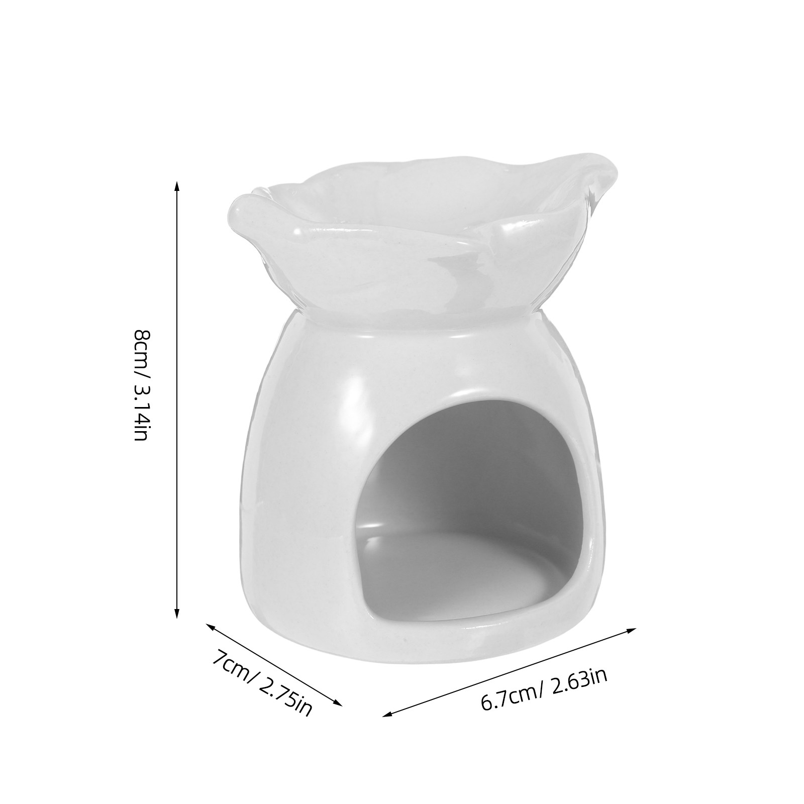 Tempat Lilin Keramik Bentuk Da - Home Fragrance Oils For Diffusers ulasan dan harga