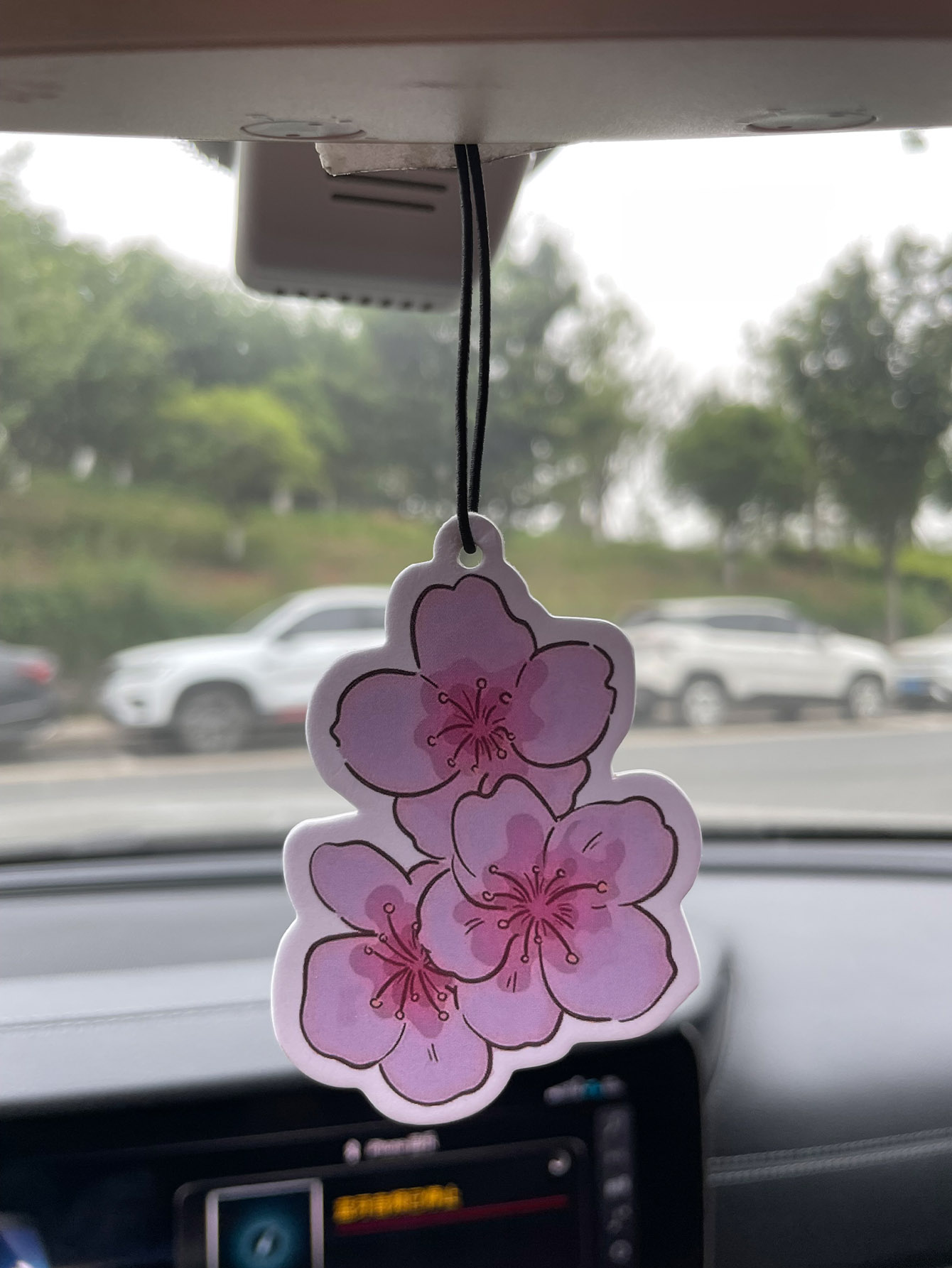 Sakura/Freesia Pewangi Mobil S - Home Fragrance Logo ulasan dan harga
