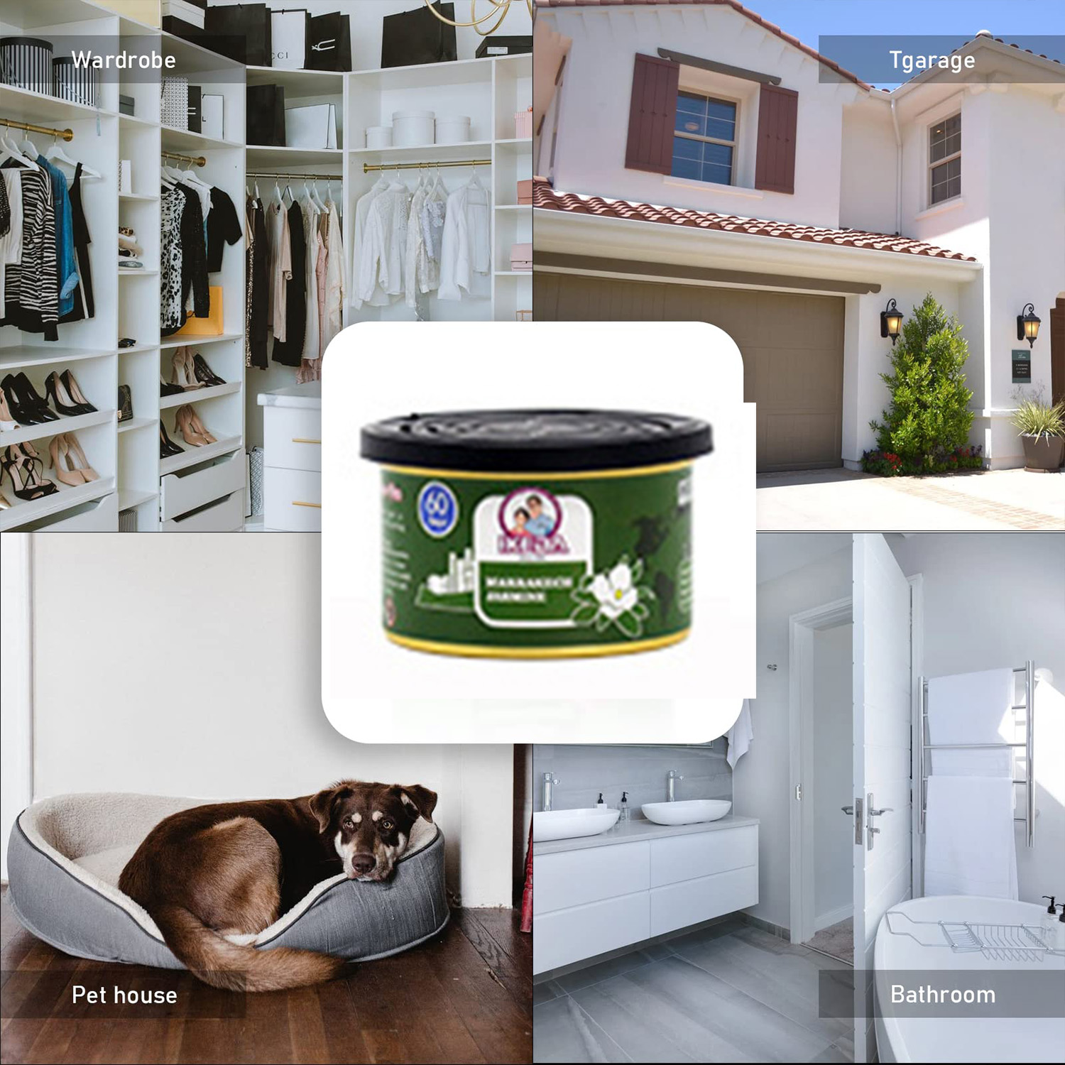 Penyegar udara mobil: Aroma gu - Home Fragrance Logo ulasan dan harga