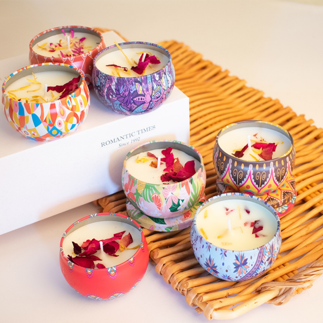 Lilin berbentuk mawar, suasana - Home Fragrance Rose ulasan dan harga