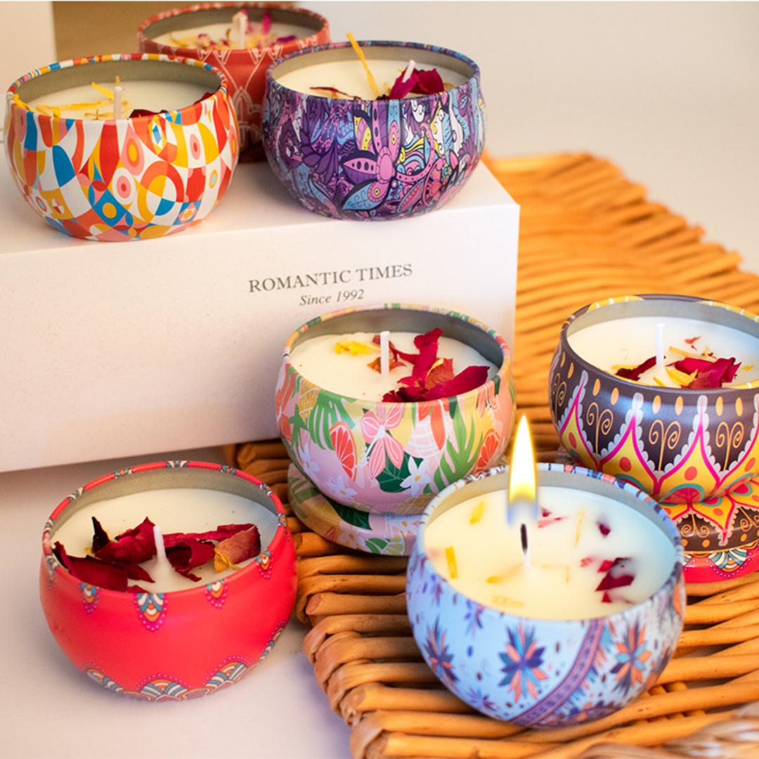 Lilin berbentuk mawar, suasana - Home Fragrance Rose ulasan dan harga