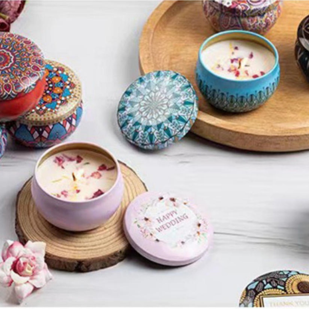 Lilin berbentuk mawar, suasana - Home Fragrance Rose ulasan dan harga
